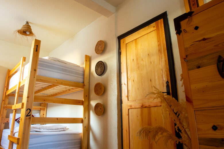 mixed dorm room at anza surfhouse